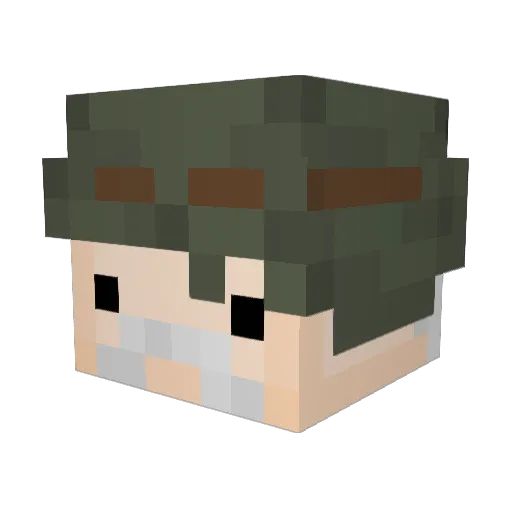 sean_brady123 Minecraft avatar head, 3D render