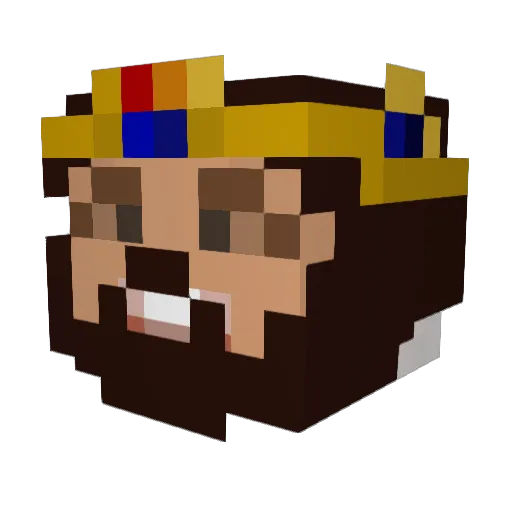 sean_rasmus Minecraft avatar head, 3D render