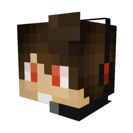 seanboiler Minecraft avatar head, 3D render