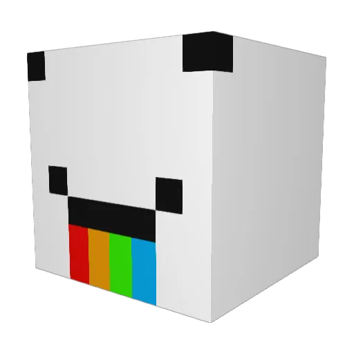 seandarwin Minecraft avatar head, 3D render