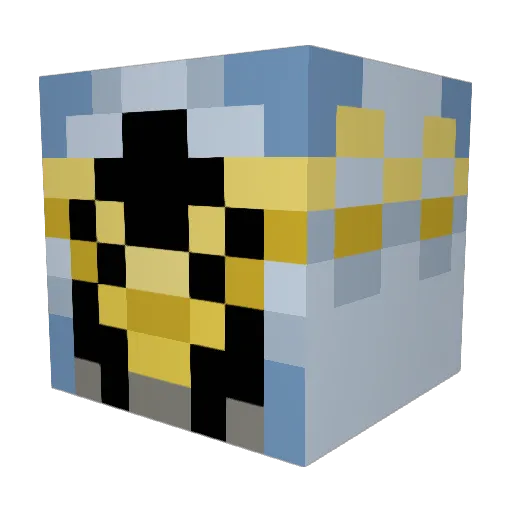 seanhe92 Minecraft avatar head, 3D render