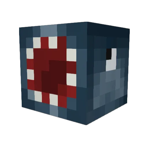 seanlarkin Minecraft avatar head, 3D render