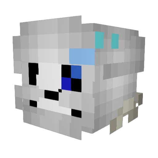 seansuks Minecraft avatar head, 3D render