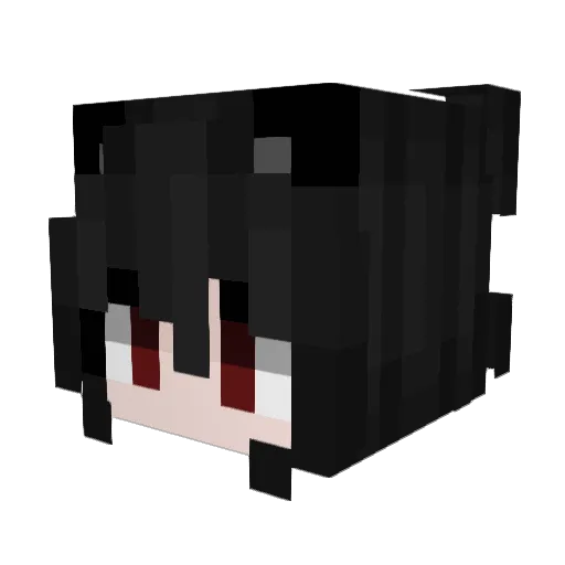 seany Minecraft avatar head, 3D render