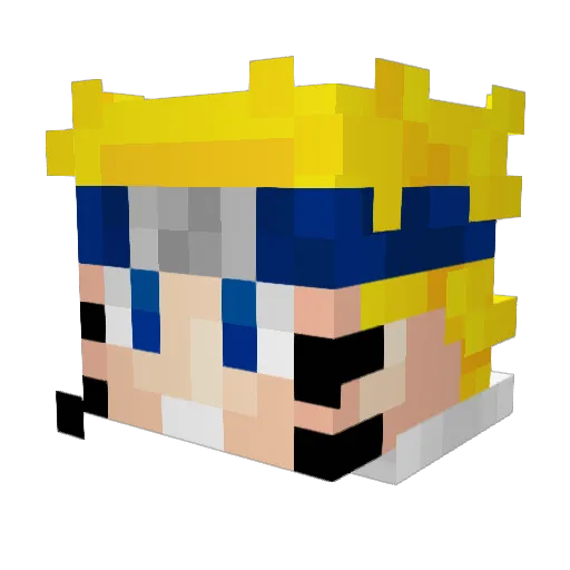 seaofclouds_ Minecraft avatar head, 3D render