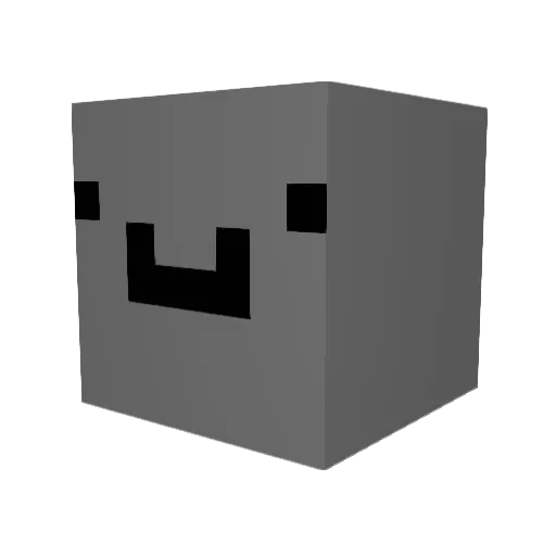 seaofseals Minecraft avatar head, 3D render