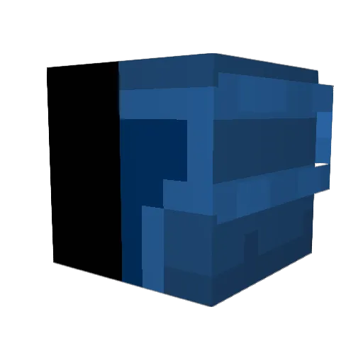 seaport555 Minecraft avatar head, 3D render