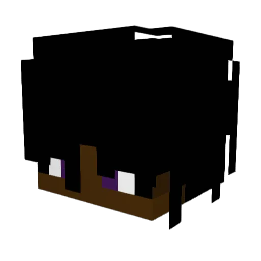 searabe Minecraft avatar head, 3D render