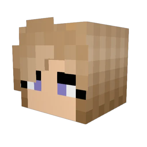 search4atlantis Minecraft avatar head, 3D render