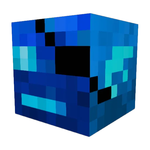 seaserpent100 Minecraft avatar head, 3D render