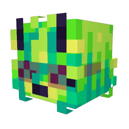 seavomit Minecraft avatar head, 3D render