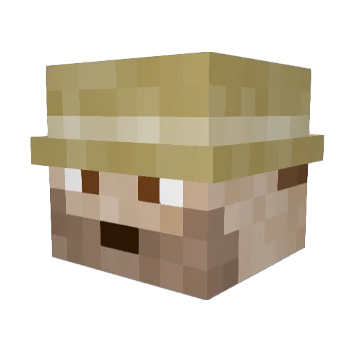 seazedd42 Minecraft avatar head, 3D render