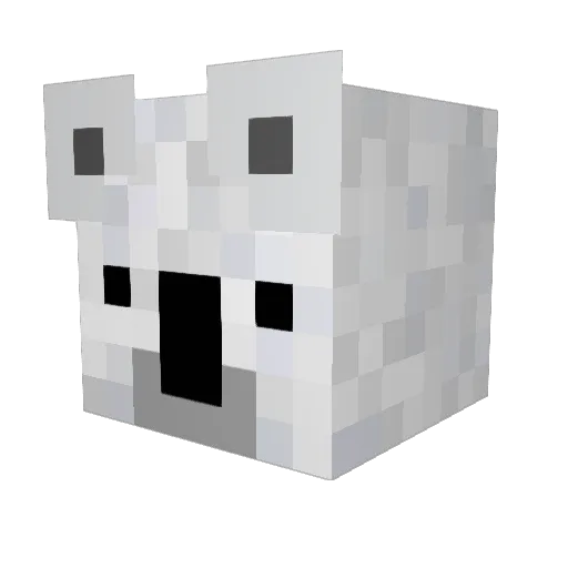 seazxst Minecraft avatar head, 3D render