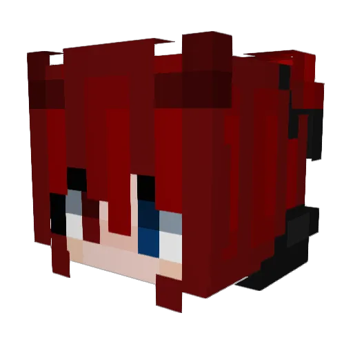 seb_coolman Minecraft avatar head, 3D render