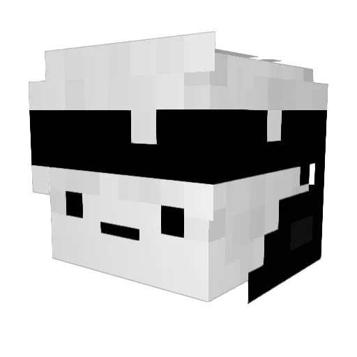 seb_klinge Minecraft avatar head, 3D render