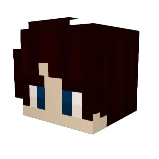 seb_walker Minecraft avatar head, 3D render