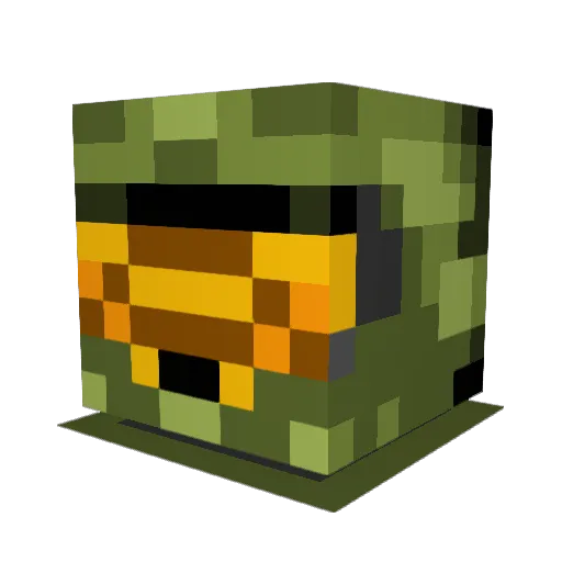 seba149 Minecraft avatar head, 3D render