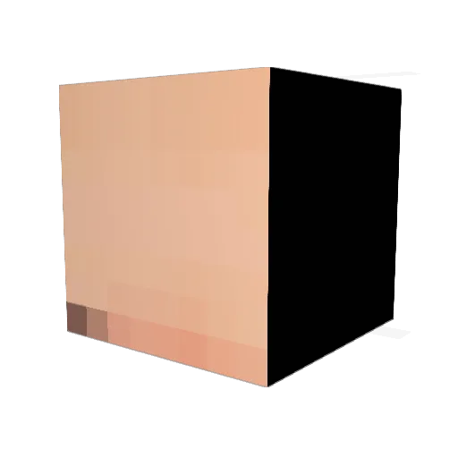 sebaaa91 Minecraft avatar head, 3D render