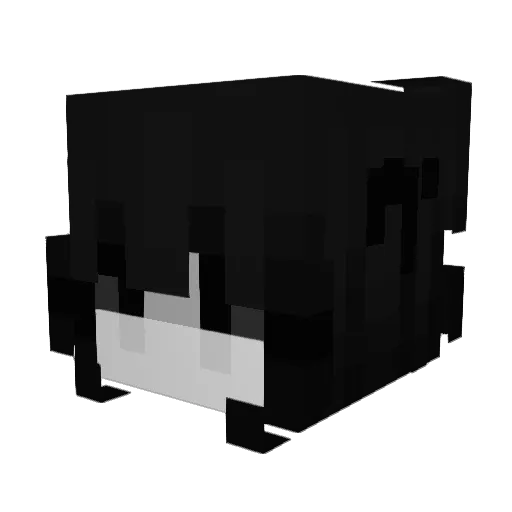 sebaaay Minecraft avatar head, 3D render