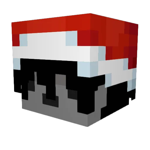 sebagejoza Minecraft avatar head, 3D render