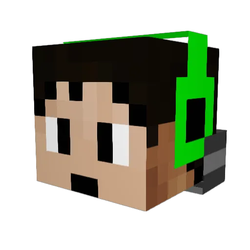 sebaserick10 Minecraft avatar head, 3D render