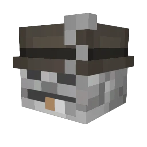 sebast1en Minecraft avatar head, 3D render
