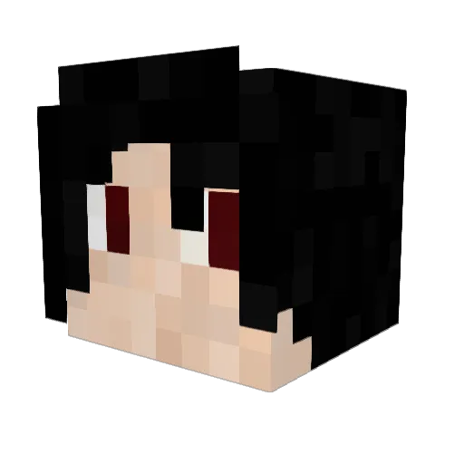sebastianabutler Minecraft avatar head, 3D render