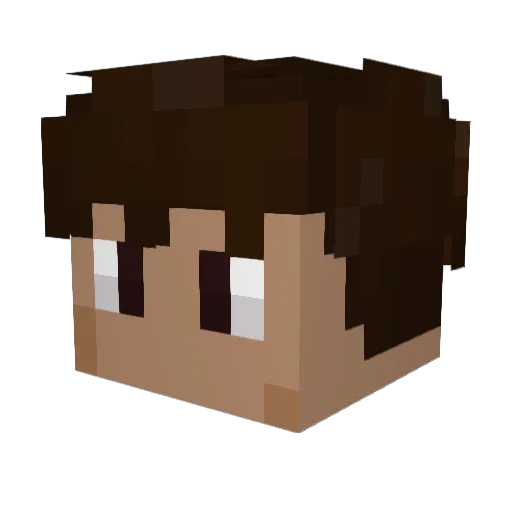 sebastiano0o Minecraft avatar head, 3D render
