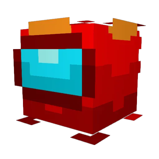 sebaswwpu Minecraft avatar head, 3D render
