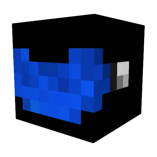 sebbi14 Minecraft avatar head, 3D render