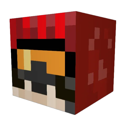 sebbyyy08 Minecraft avatar head, 3D render