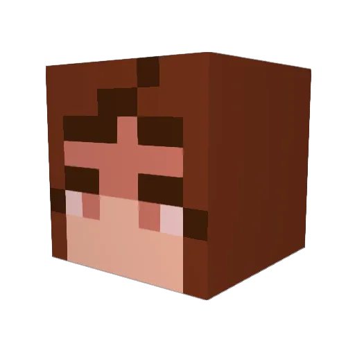 seberk15 Minecraft avatar head, 3D render
