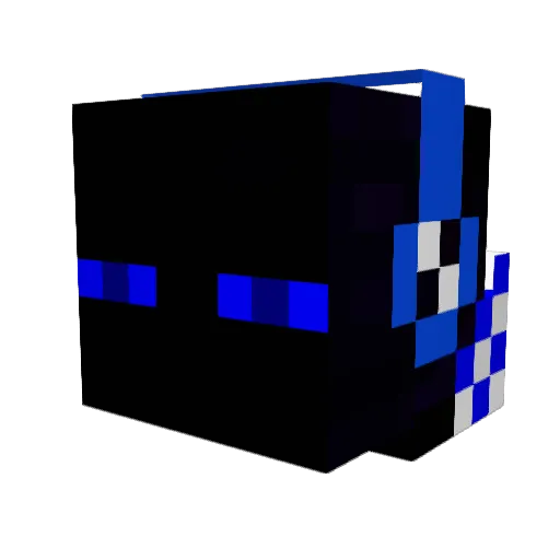 sebi0200 Minecraft avatar head, 3D render