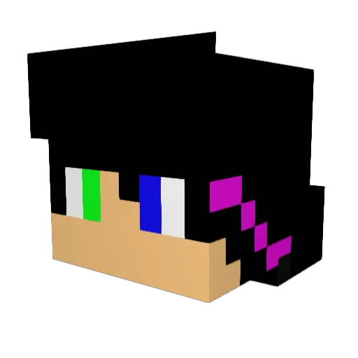 seblin132 Minecraft avatar head, 3D render