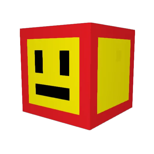 sebmal Minecraft avatar head, 3D render