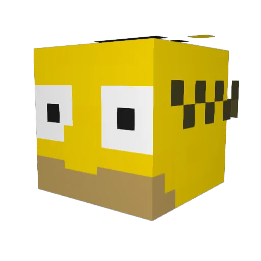 sebollo123 Minecraft avatar head, 3D render