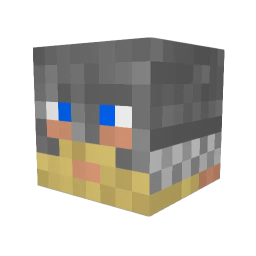 sebson98 Minecraft avatar head, 3D render