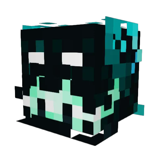 sebthemax Minecraft avatar head, 3D render