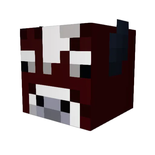 sebyounut Minecraft avatar head, 3D render