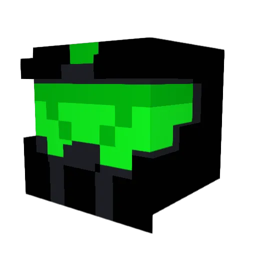 seck061 Minecraft avatar head, 3D render