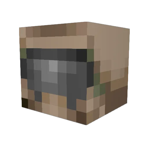 secosis_spyre Minecraft avatar head, 3D render