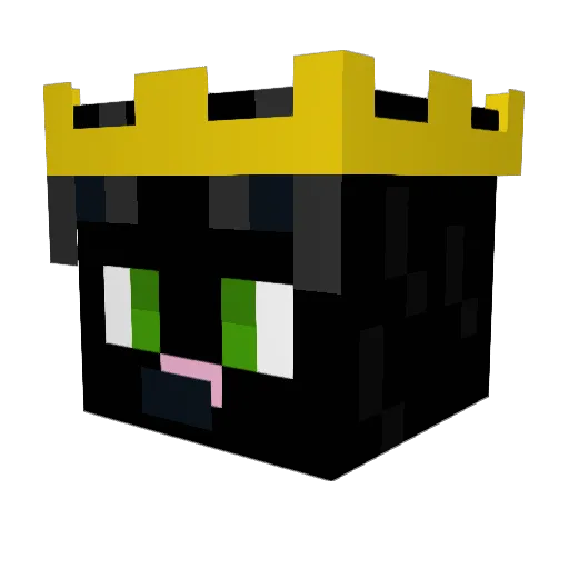 secretagent0070 Minecraft avatar head, 3D render