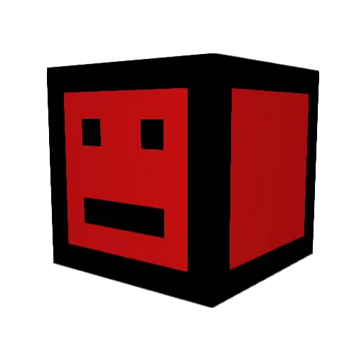 seeezzzyy Minecraft avatar head, 3D render
