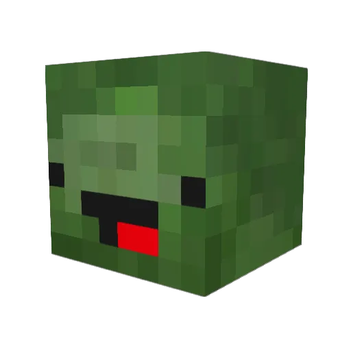 seegua5826 Minecraft avatar head, 3D render