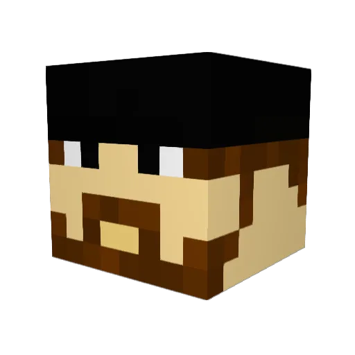 seeisme1 Minecraft avatar head, 3D render