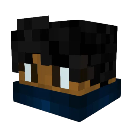 seekeroftruth33 Minecraft avatar head, 3D render