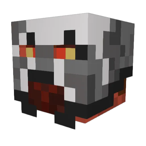 seelenschmied Minecraft avatar head, 3D render