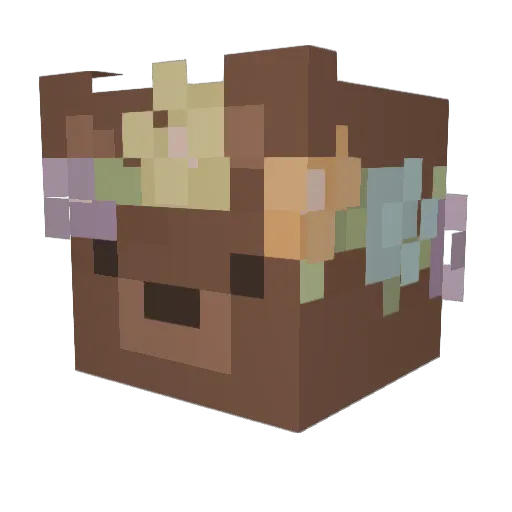 seeonemoon Minecraft avatar head, 3D render