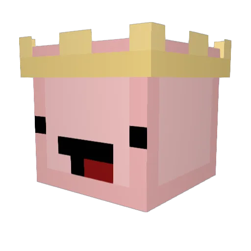 seerzs Minecraft avatar head, 3D render