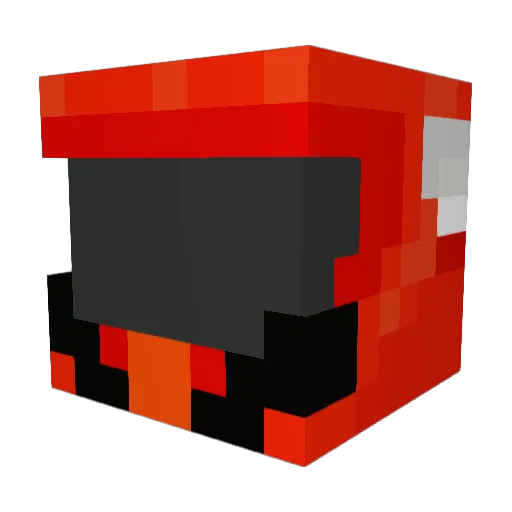 seewoelfin1 Minecraft avatar head, 3D render